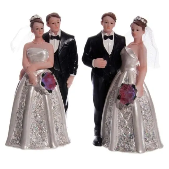 Couple De Mari S 16Cm Avec Lumi Re