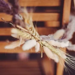 Couronne En Forme De Coeur Or A Suspendre 30 Cm