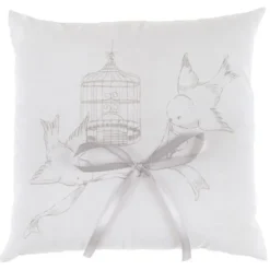 Coussin Porte Alliance Alliances Et Colombes