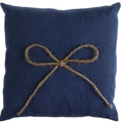 Coussin Porte Alliance Jean Bleu Marine