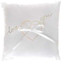 Coussin Porte Alliance M Tallis Just Married