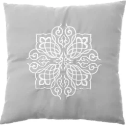 Coussin Porte Alliance Oriental Argent