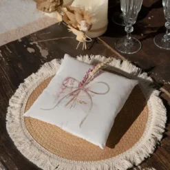 Coussin Porte Alliance Romance