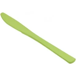 Couteau Plastique R Utilisable Vert Anis X 15