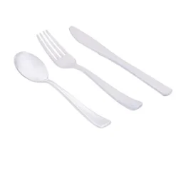 Couvert Jetable En Plastique Couleur X 30 Pi Ces