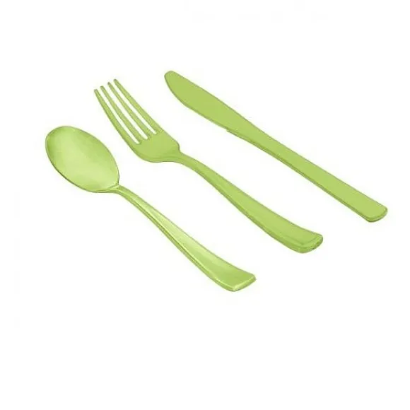 Couvert Jetable En Plastique Couleur X 30 Pi Ces