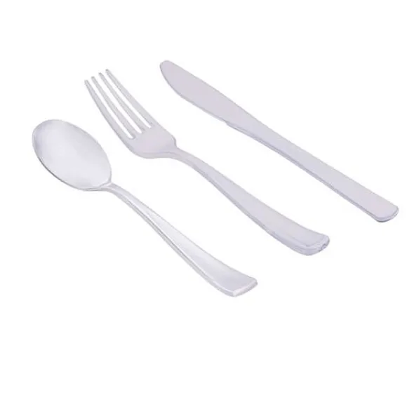 Couvert Jetable En Plastique Couleur X 30 Pi Ces