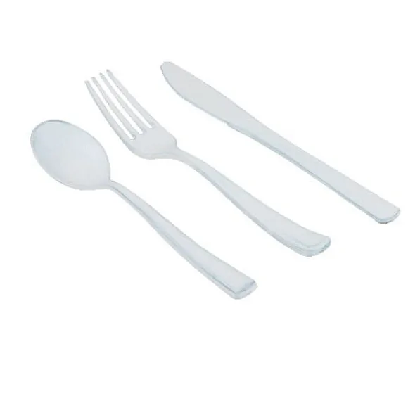 Couvert Jetable En Plastique Couleur X 30 Pi Ces