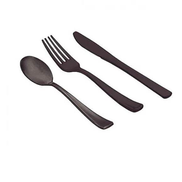 Couvert Jetable En Plastique Couleur X 30 Pi Ces