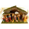 Creche De Noel Avec 10 Santons