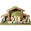 Creche De Noel Pas Cher Avec 11 Santons