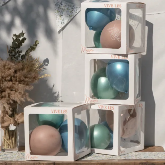 Cube A Ballons Decoration Vive Les Mari S