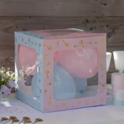 Cube A Ballons Decoration Girl Or Boy