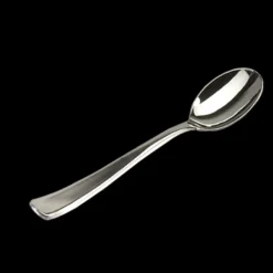 Cuill Re Argent Plastique Inox X 50 Pi Ces