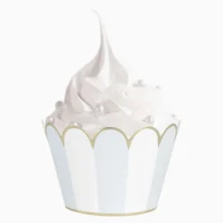 Cupcake Wrappers Baby Boy X6Pcs