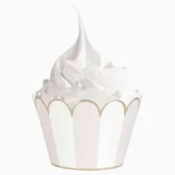 Cupcake Wrappers Baby Girl X6Pcs