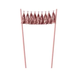 D Coration G Teau Pompons Rose Gold