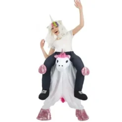 D Guisement Adulte Molletonn Carry Me Licorne