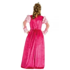 D Guisement Enfant Princesse Rose Luxe 4/6 Ans