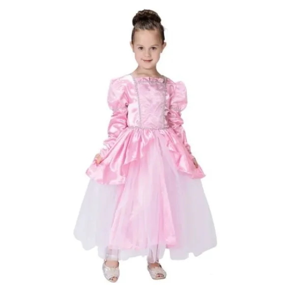 D Guisement Enfant Princesse Rose 7/9 Ans