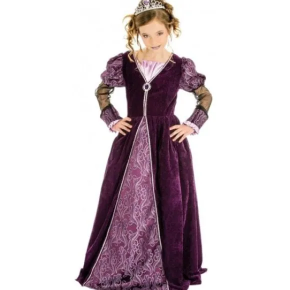 D Guisement Enfant Princesse Pourpre 9/11 Ans