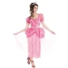 D Guisement Femme Princesse Rose Taille S