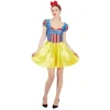 D Guisement Femme Princesse Jaune Bleu S/M