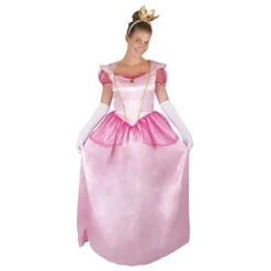 D Guisement Femme Princesse Rose S/M