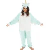 D Guisement Kigurumi Licorne Verte 140Cm