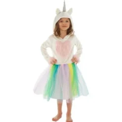 D Guisement Robe Licorne 11/13Ans