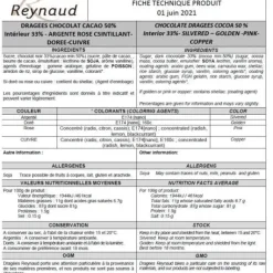 Drag Es Chocolat Pas Cher Rose Gold 1Kg