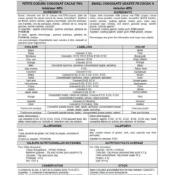 Drag Es Coeur Chocolat Ivoire 500 Gr