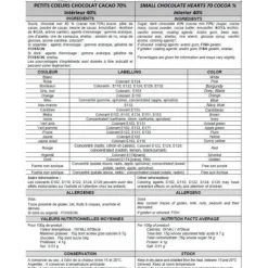 Drag Es Coeur Chocolat Noir 500 Gr