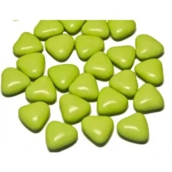 Drag Es Coeur Chocolat Vert Anis 500 Gr