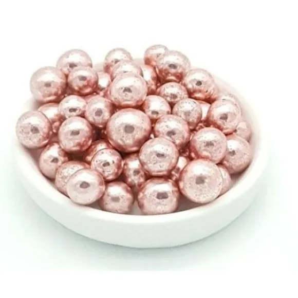 Dragees Au Chocolat Confetti Rose Gold