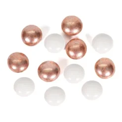 Dragees Au Chocolat Confetti Blanc Et Rose Gold