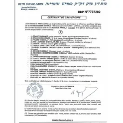 Dragees Coeur Chocolat Bleu Marine