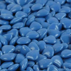 Dragees Coeur Chocolat Bleu Marine