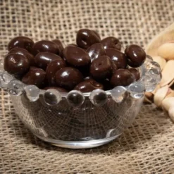 Dragees Pistache Grill E Enrob E Chocolat Noir