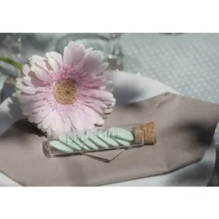 Eprouvette A Dragees Bapt Me En Verre 10Cm