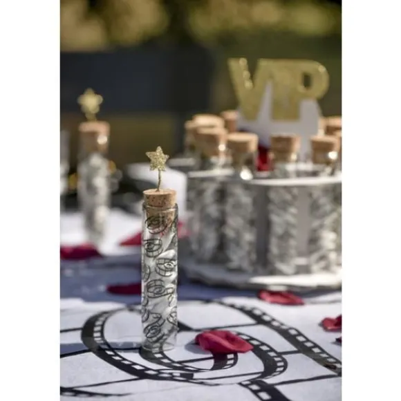 Eprouvette A Dragees Cinema En Verre 10Cm