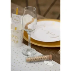 Eprouvette Dragees Just Married Argent