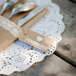 Etiquettes En Jute Avec Ficelle X 6 Pi Ces