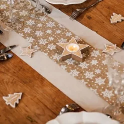 Etoile En Bois Pour Decoration De Table Mariage X 6 Pi Ces