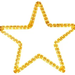 Etoile Lumineuse De Noel 144 Lampes Blanc Chaud