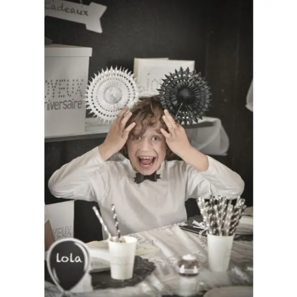 Eventail Dentelle Turquoise 20Cm X 2 Pi Ces