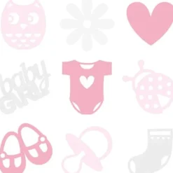 Feutrine Mini Silhouette B B Fille X 45