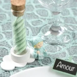 Figurine Bapt Me Gar On Bleu Ciel X 2 Pi Ces