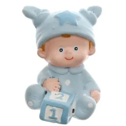 Figurine Bapt Me Gar On Bleu Ciel X 2 Pi Ces