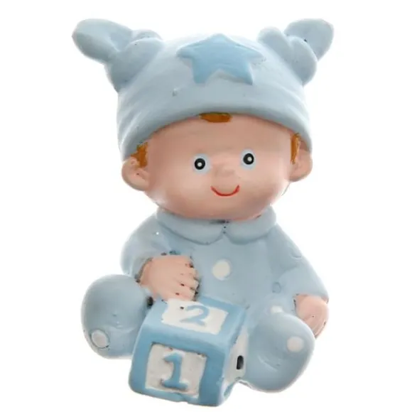 Figurine Bapt Me Gar On Bleu Ciel X 2 Pi Ces